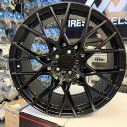 TSW Sebring 20x8.5 +40 Matte Black Wheel Rim 5x114.3 (QTY 4) 2085SEB405114M76