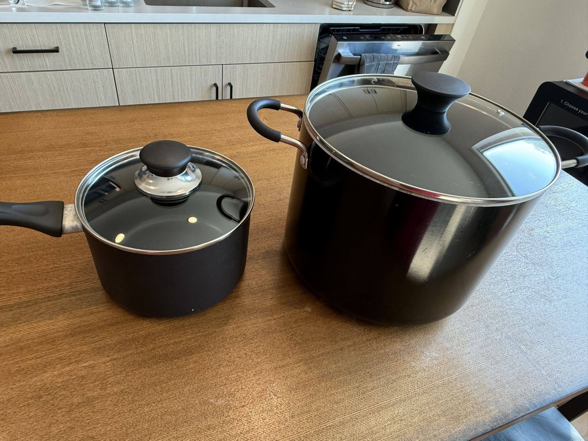 Nonstick Pot & Saucepan Set with Lids