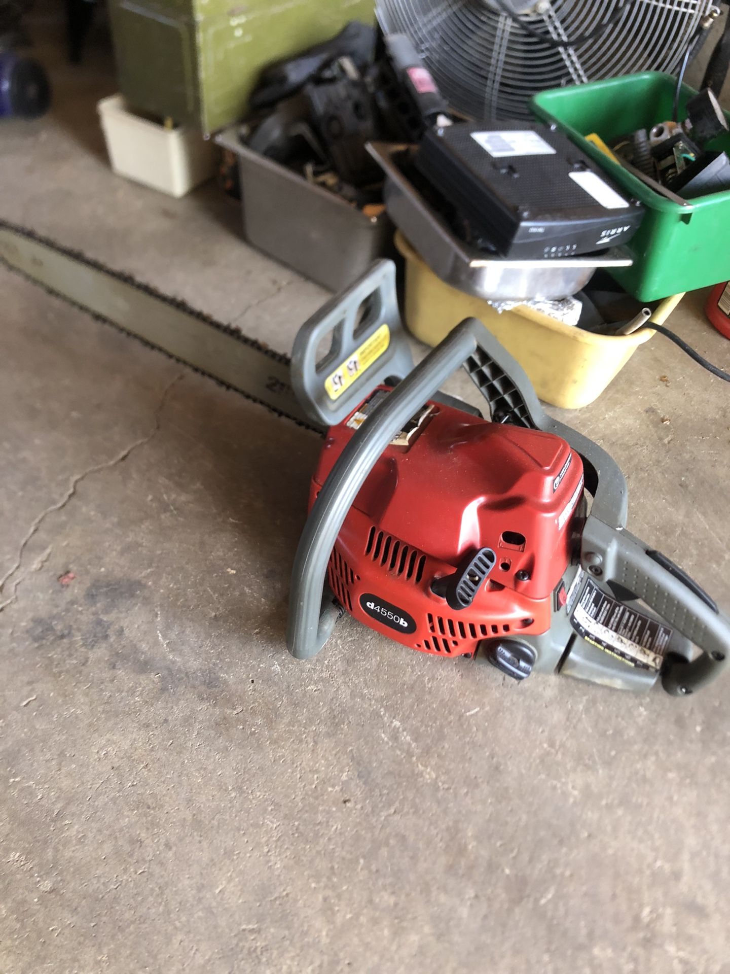 HOMELITE 20” CHAIN SAW