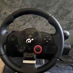 Logitech USB PC Or PlayStation 3 Driving Force GT Racing Wheel