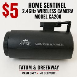 Home Sentinel 2.4GHz Wireless Security Camera CA200