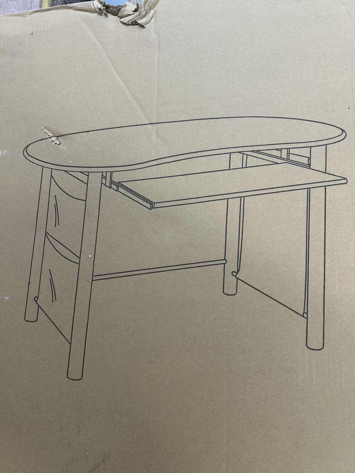 Computer work desk