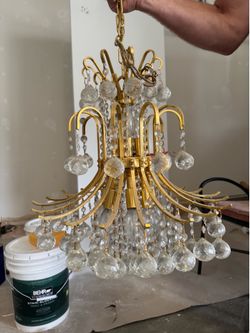 Crystal chandelier
