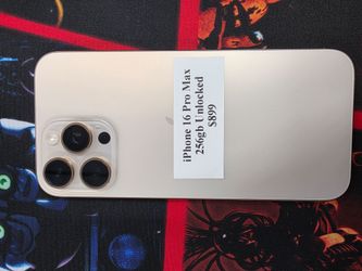 IPHONE 16 PRO MAX 256GB UNLOCKED