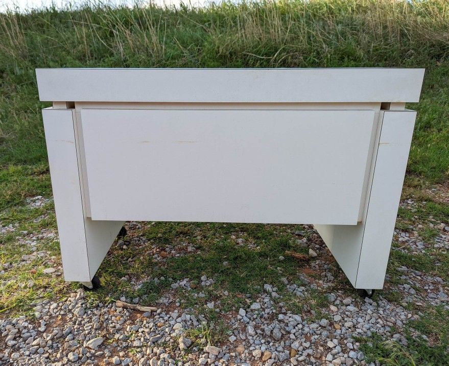 3ft Modern Mobile Desk Or Console Table