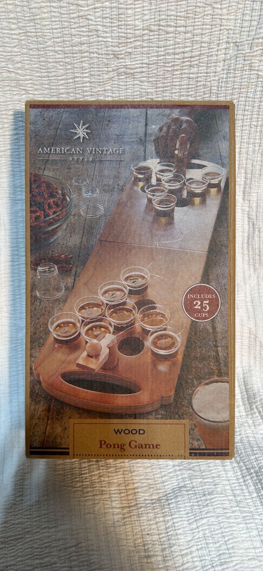 Pong Game With Foldable Table