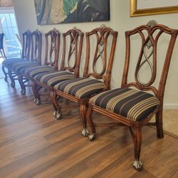 Hickory Furniture Solid Wood Dining Chairs-6 Piece