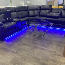 Black Sectional Free Delivery And Set up 