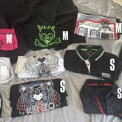 Boss, Kenzo , psycho bunny , payo exotics shirts for sale