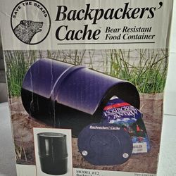Backpacker's Cache - Bear Proof Container