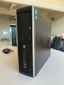 HP Compaq 8200 Elite SFF Desktop PC - Intel Core i5, 8GB RAM, 500GB HDD, Windows 10
