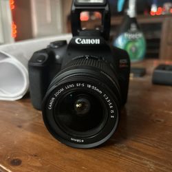 Canon Rebel T7 With 18-55mm Kit Lens 