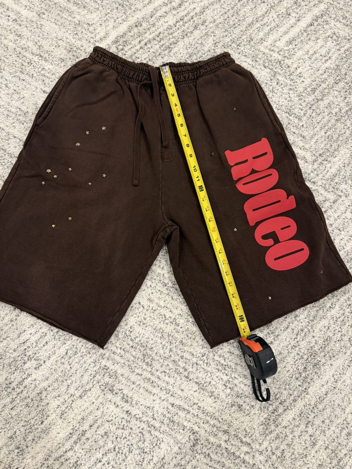 Travis Scott Young Thug CJ X Sp5der Days Before Rodeo Shorts NEW Size Large