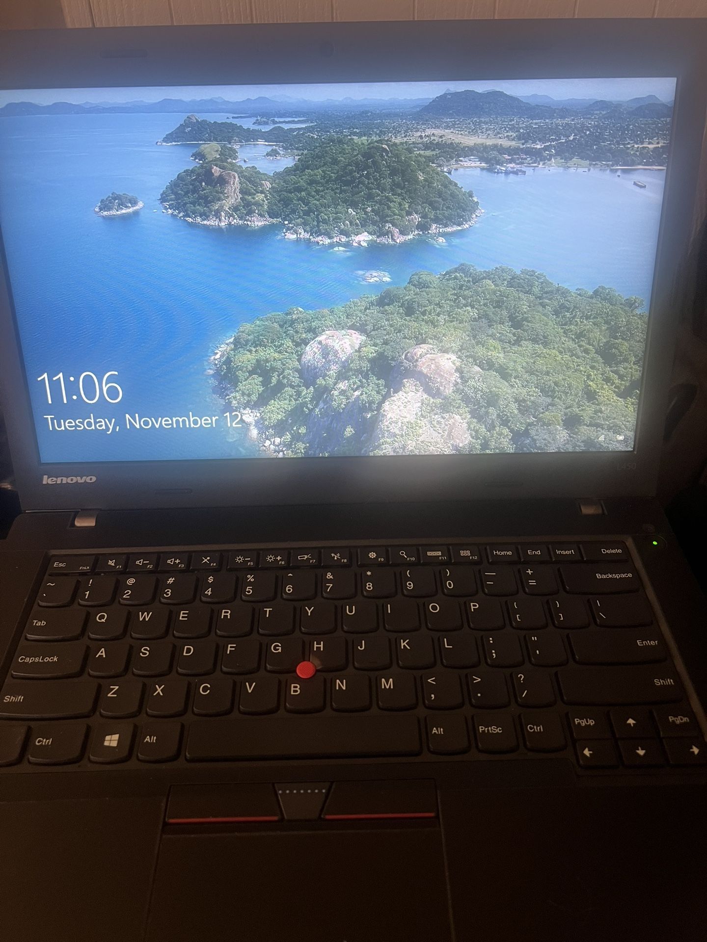 Lenovo Thinkpad Laptop Model L450