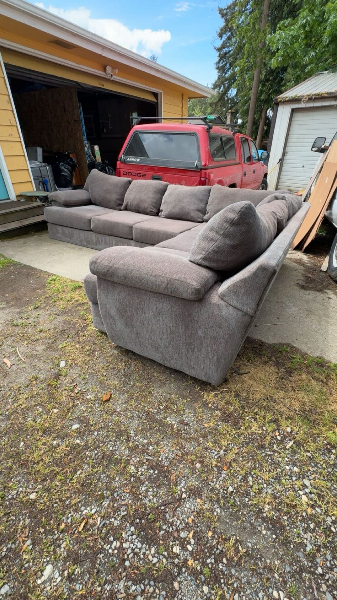 Large Comfy Sectional Couch