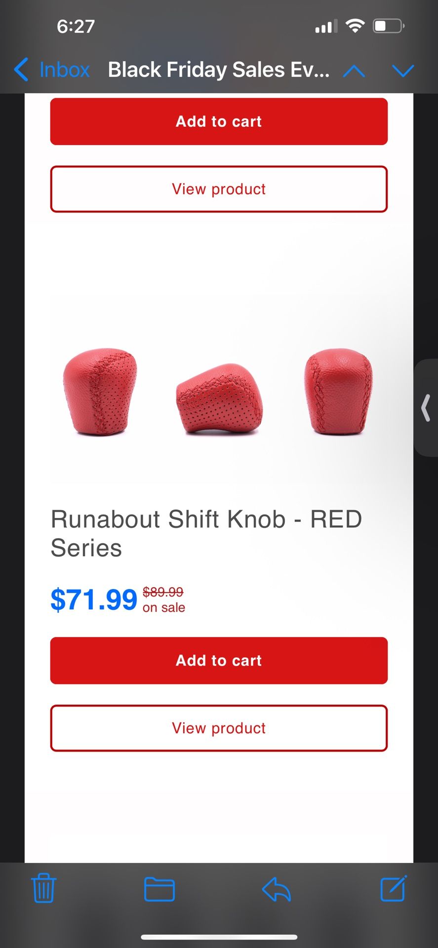 Shift Knob For Mazda Miata ND