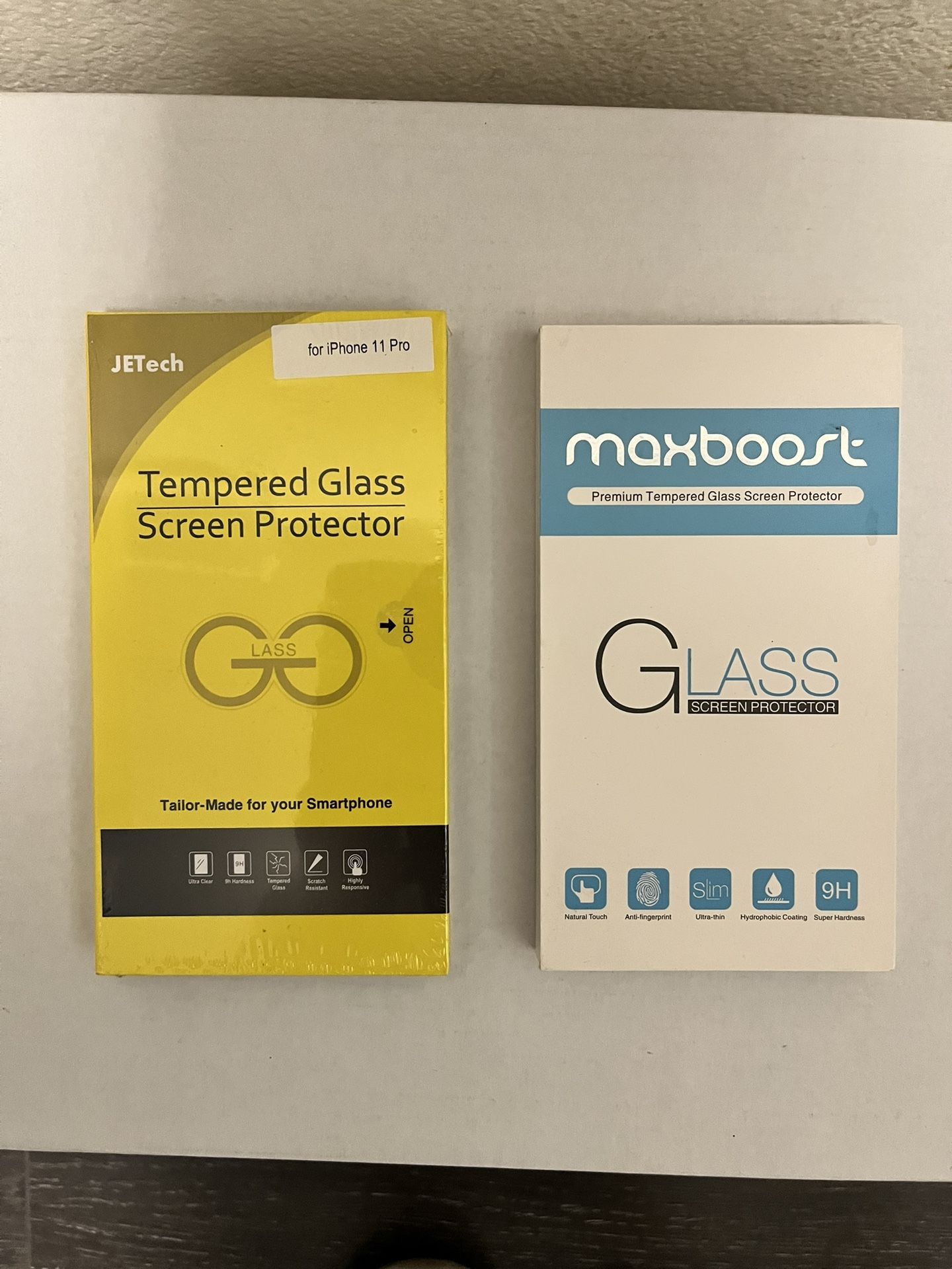 (4) - Screen Protectors - For Large Screen IPhones - (New) (2) - In Each Package $ 5 - Each Package