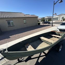 14ft Aluminum Boat