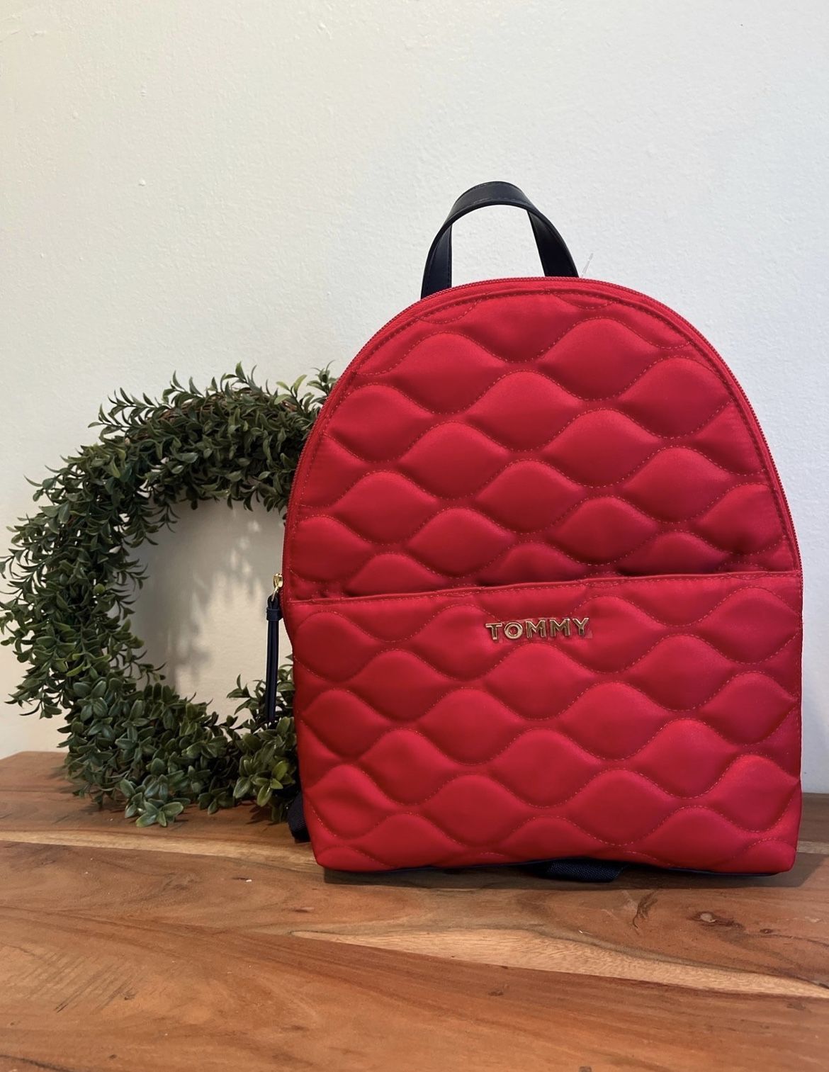 Tommy Hilfiger Red Backpack 