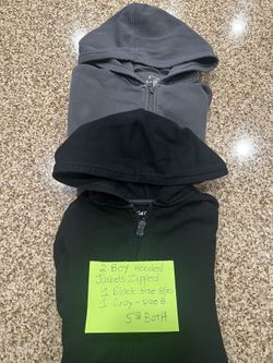 😀 boys hooded zipped up jacket😀