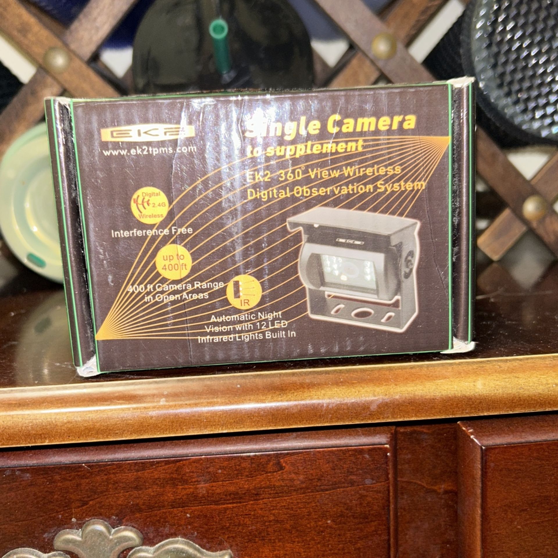 Single Camera. Security Camera