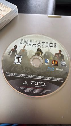 PS3 Injustice Gods Among Us