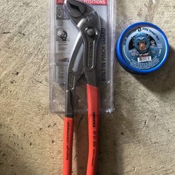 Knipex Pliers And Teflon Tape