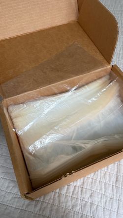 Poly bags 10” x 8” - Clear bags for packaging or storage. Approx 200+