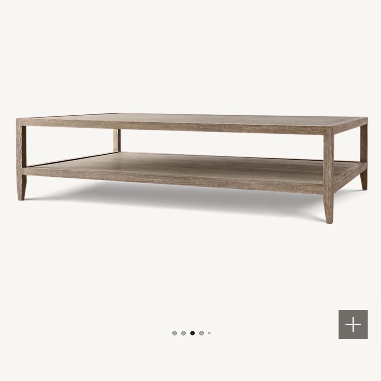 Restoration Hardware French Contemporary Coffee Table