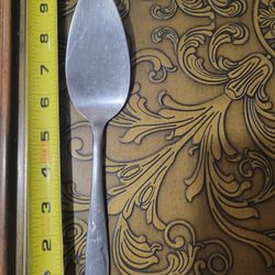 Vintage Wallace NORTH STAR Glossy Pattern Stainless PIE SERVER 9-1/4”