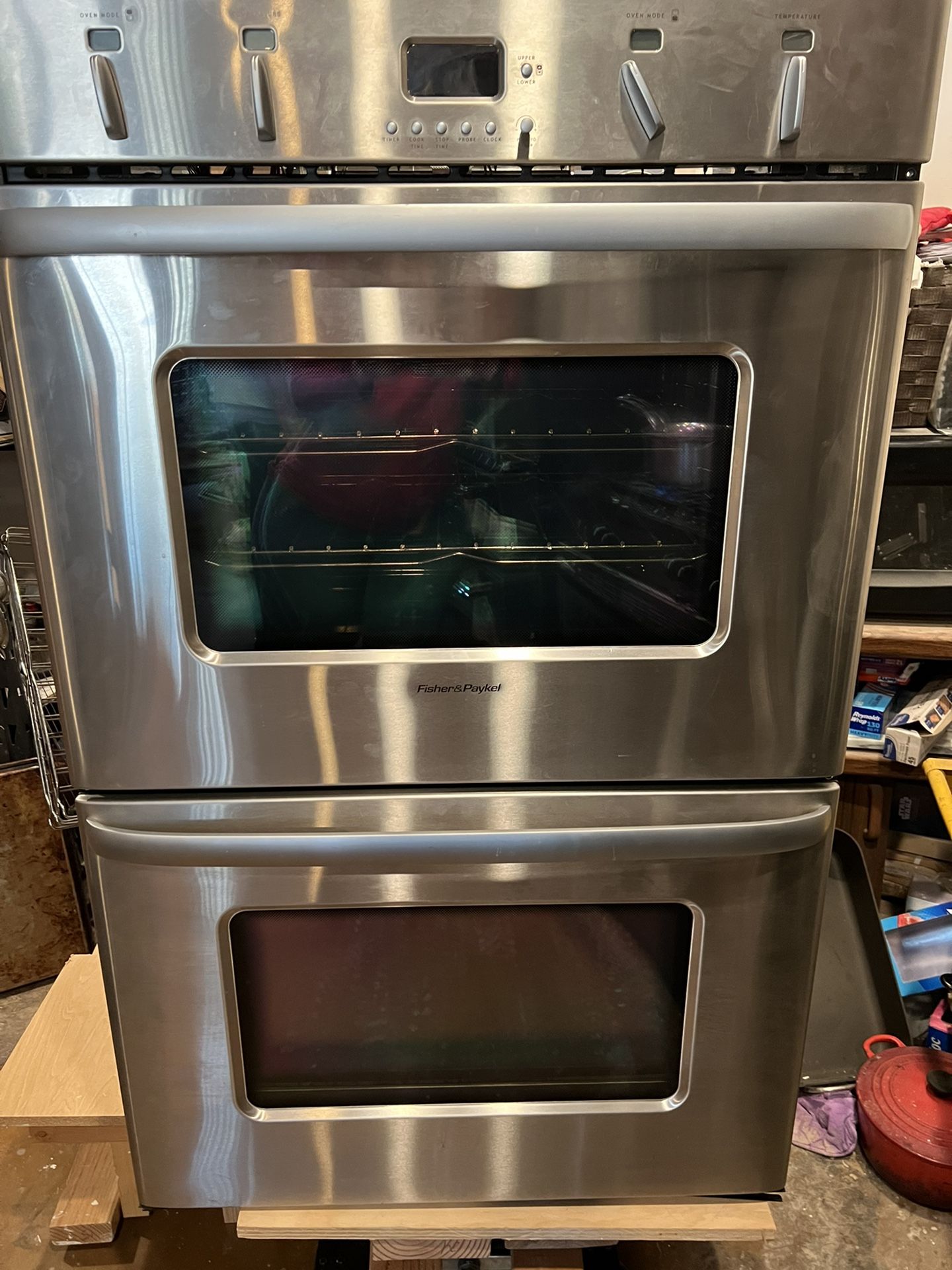 Gently Used Fisher & Paykel Double Wall Oven - Needs Repair