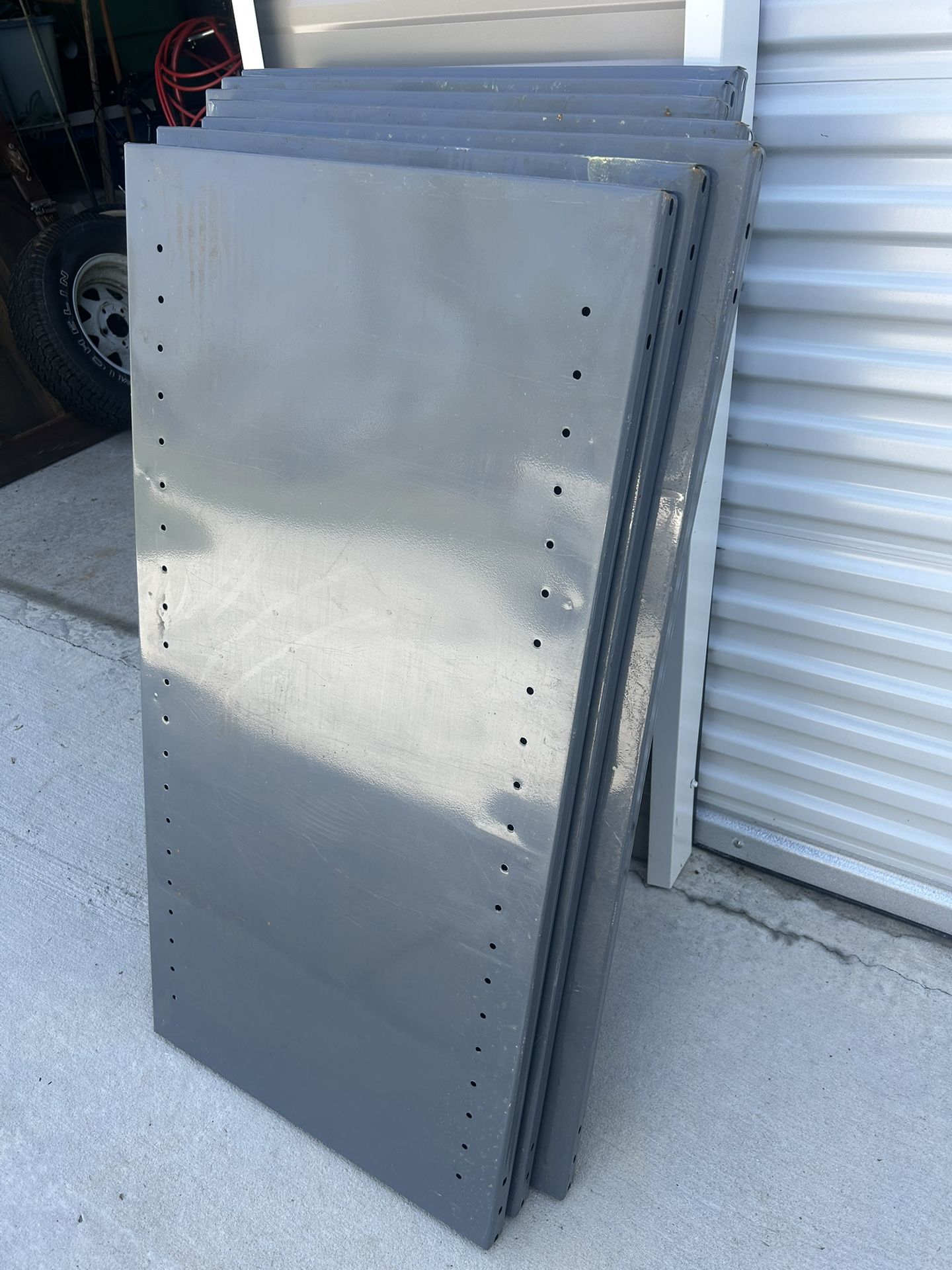 Metal Shelving / 7 Shelf’s Only - Read Below ⬇️