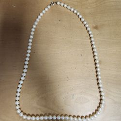 Vintage Freshwater Pearl Necklace 