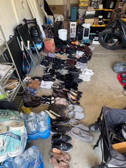 Huge Lot of 60+ Pairs of Shoes – Nike, Adidas, UGG, Converse, Yeezy & More