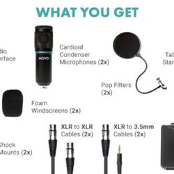 Movo Mobile iPhone podcast Set *NEW IN BOX*