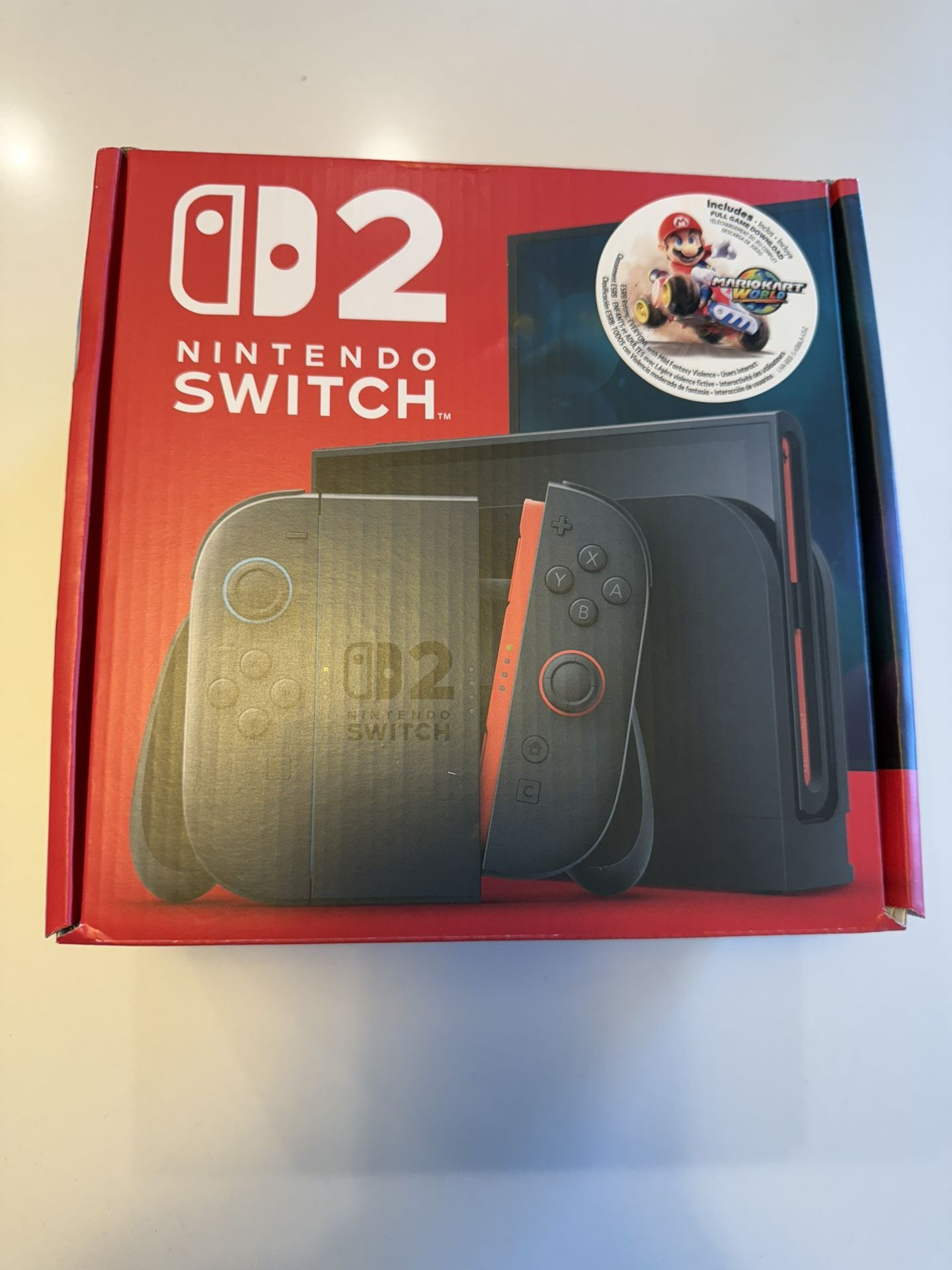 Nintendo Switch 2 Console Mario Kart Bundle