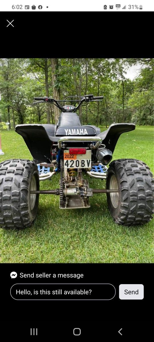 1988 Yamaha Warrior