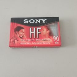 SONY High Fidelity (HF) 90 Minute Cassette 
