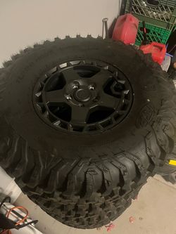 Utv Tires and Wheels 14x30 5 lug new