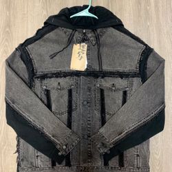 Croquis by JNBY Men’s Mixed Media Jacket (Size Medium)