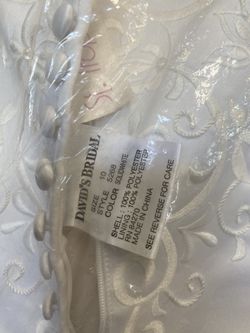 David’s bridal wedd dress size 10