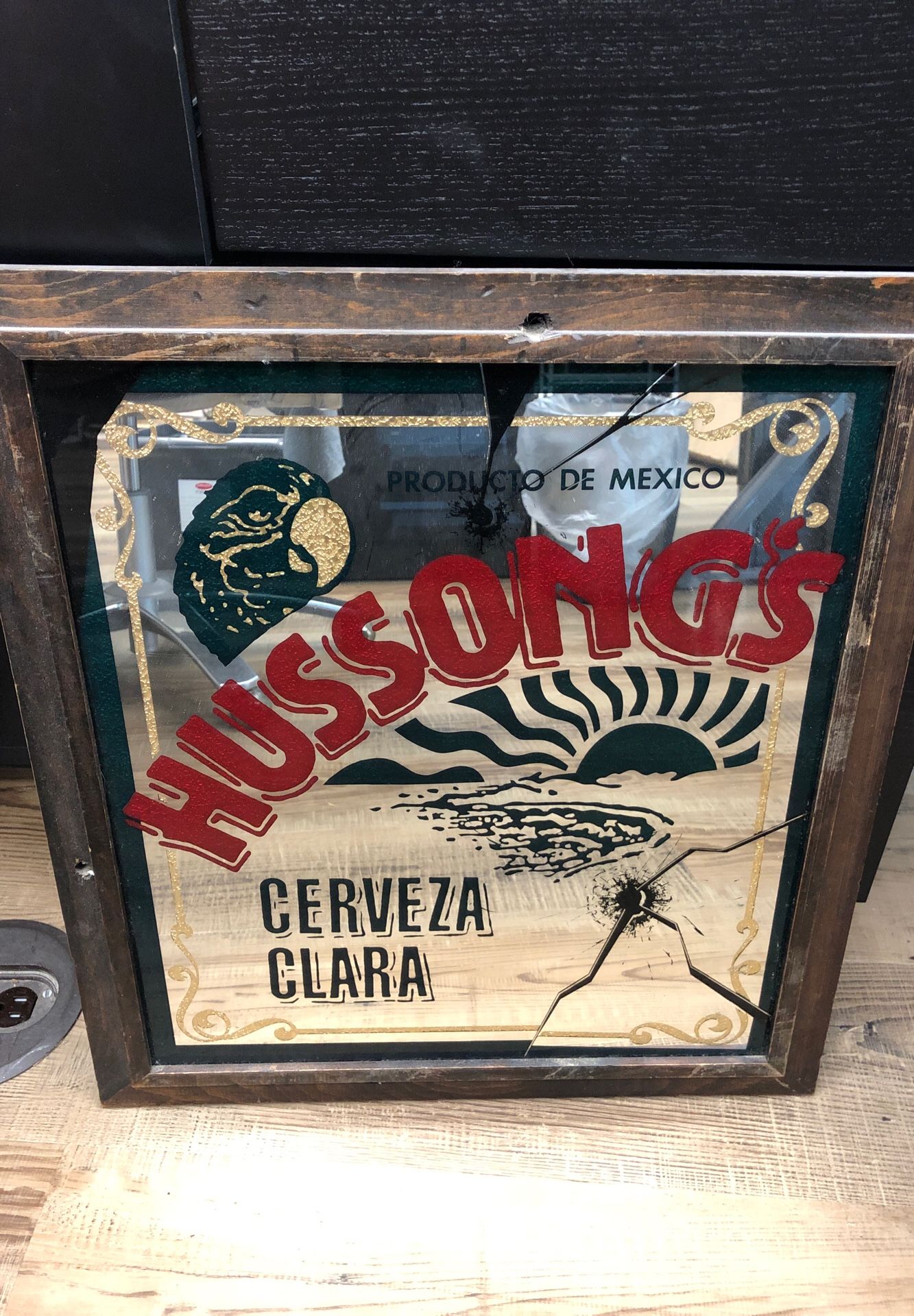 Bar mirror-rare-vintage