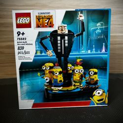 LEGO Despicable Me 4 75582 — Gru & Minions Figures — Brand New Sealed