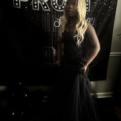 Black prom Dress 5/6