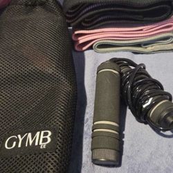 Exercise Bands And Jumprope