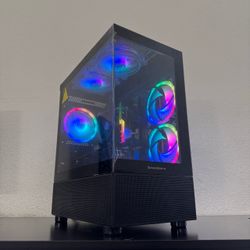 ULTRA FAST Ryzen RTX 50 Series Gaming PC Computer (Ryzen 5 5500, 32GB RAM, RTX 5060, 3TB)