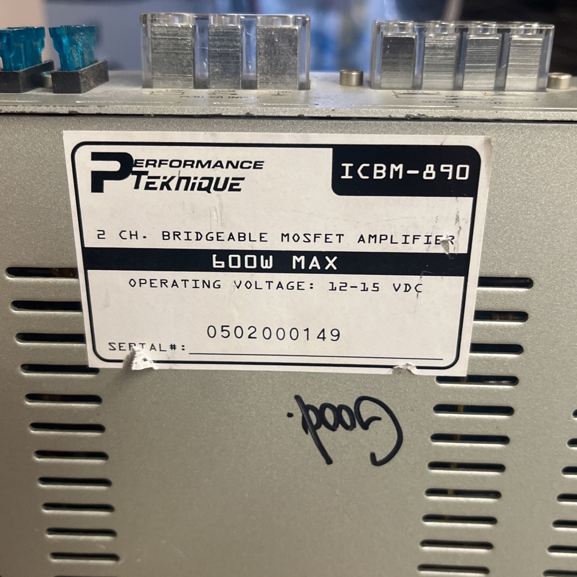 Performance Teknique Amp 800 watts, image size:1920x1920