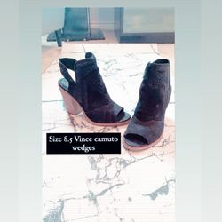 Vince Camuto Wedges / Barely Worn/ Size 8.5