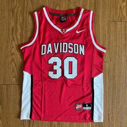 YOUTH STEPH CURRY DAVIDSON COLLEGE JERSEY S