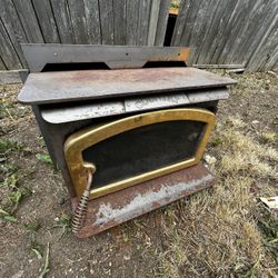 Wood Burning Fireplace